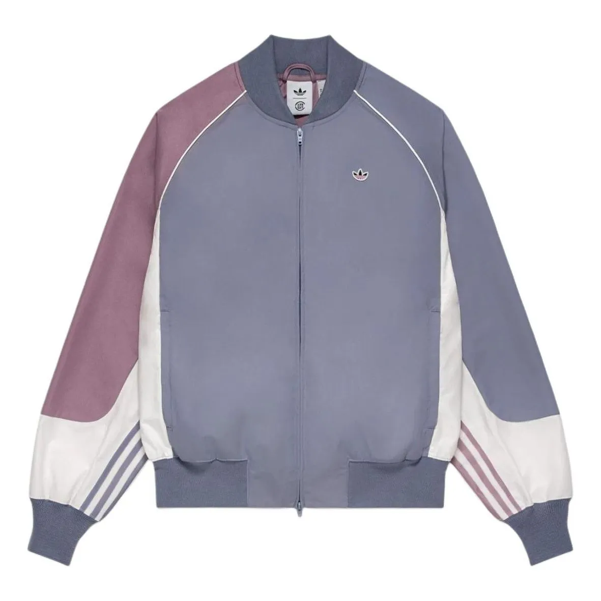 adidas x CLOT Track Jacket 'Purple' IY6519 sold by KicksCrew