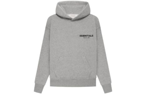 Fear of God Essentials SS22 Hoodie 'Dark Oatmeal' FOG-SS22-338 sold by KicksCrew