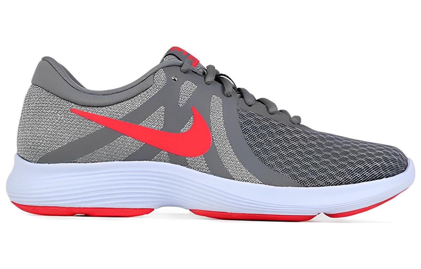 (WMNS) Nike Revolution 4 'Grey Crimson' 908999-018 sold by KicksCrew product image thumbnail 2