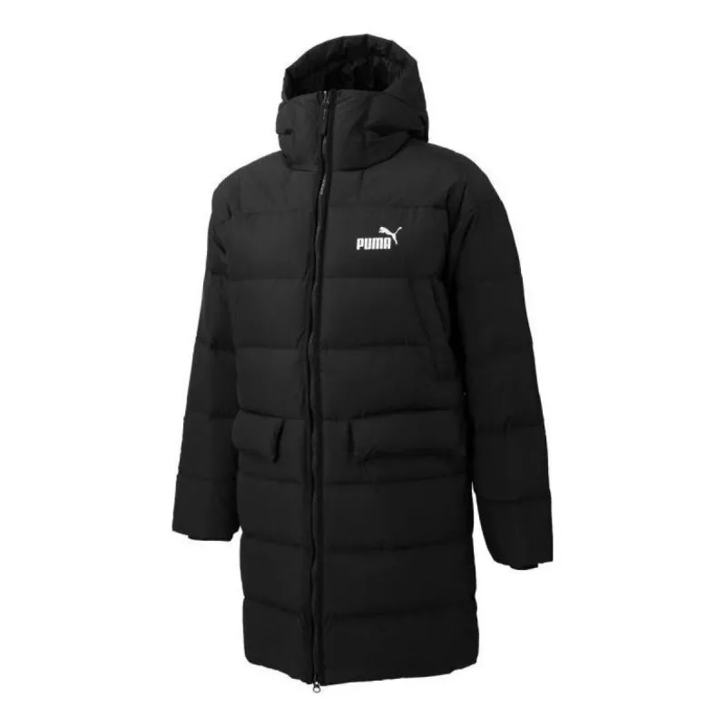 PUMA Winter Jacket Down Coat 'Black' 672437-01 sold by KicksCrew