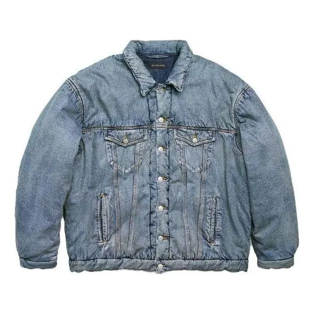 Balenciaga Padded Jacket 'Light Blue' 681689TOW614012 sold by KicksCrew