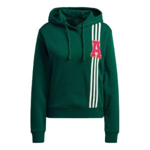(WMNS) Adidas Originals Small Logo Hoodies 'Green' IC5230 sold by KicksCrew
