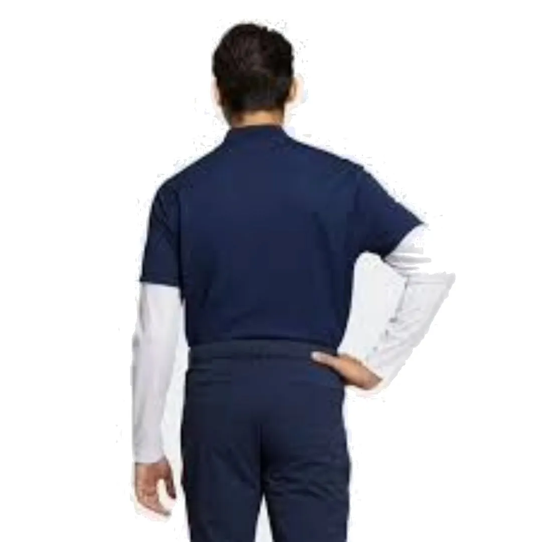 adidas Authentic Polo Shirt 'Navy White' HT6842 sold by KicksCrew product image thumbnail 2