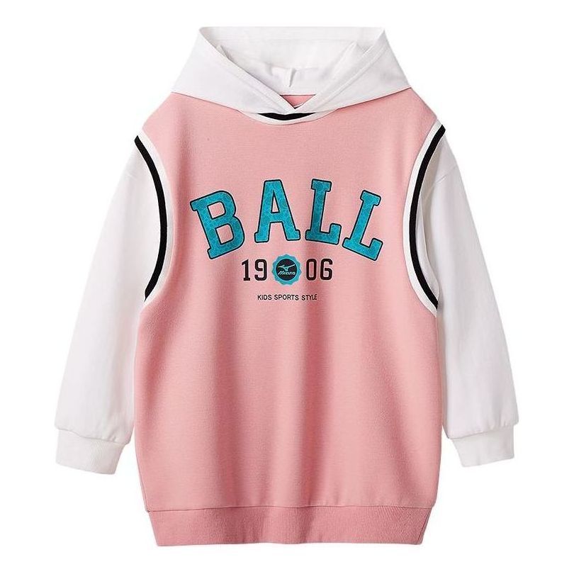 (GS) Mizuno Long Sleeve T-shirt 'Pink' 32CA2471 sold by KicksCrew