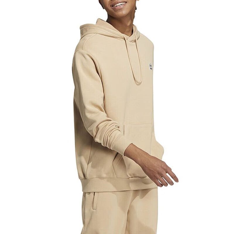 Adidas Neo Essentials Hoodies 'Beige' HZ8181 sold by KicksCrew product image thumbnail 4