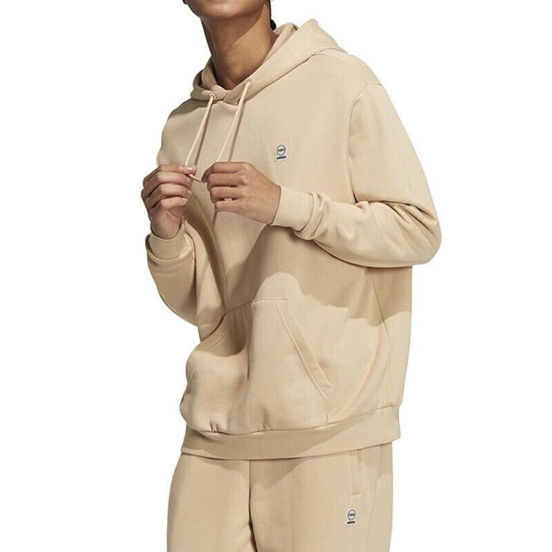 Adidas Neo Essentials Hoodies 'Beige' HZ8181 sold by KicksCrew product image thumbnail 2