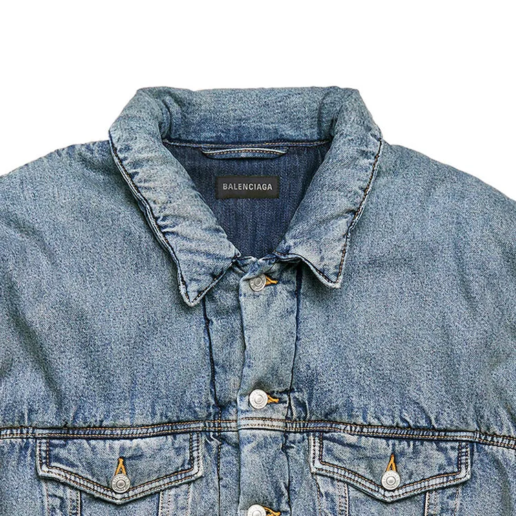 Balenciaga Padded Jacket 'Light Blue' 681689TOW614012 sold by KicksCrew product image thumbnail 4