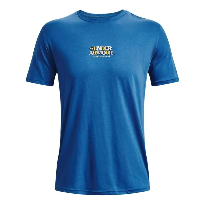 Under Armour Sporting Goods T-shirt 'Blue' 1376856-481 sold by KicksCrew