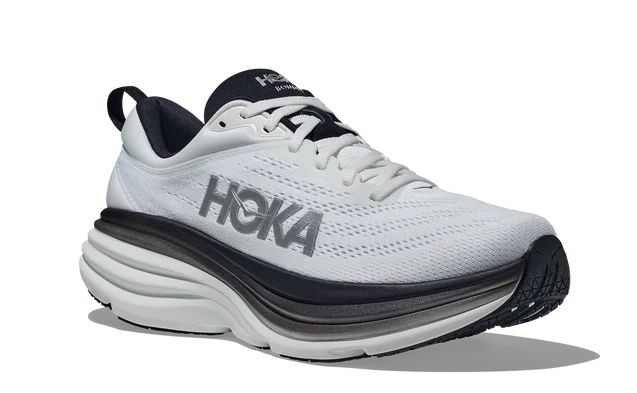 HOKA ONE ONE Bondi 8 2E Wide 'White Black' 1127953-WBLC sold by KicksCrew product image thumbnail 3