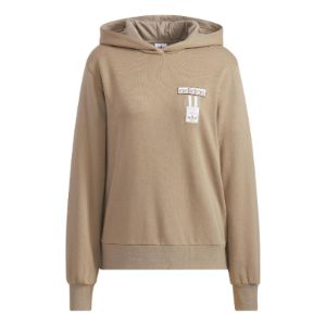 (WMNS) Adidas Adibreak Hoodies 'Brown' HH9450 sold by KicksCrew