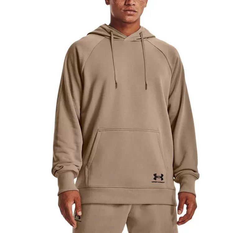 Under Armour Heavyweight Terry Hoodie 'Khaki' 1378598-236 sold by KicksCrew product image thumbnail 4
