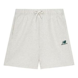 New Balance Logo Cotton Shorts 'White Green' 5VD24213-OA sold by KicksCrew