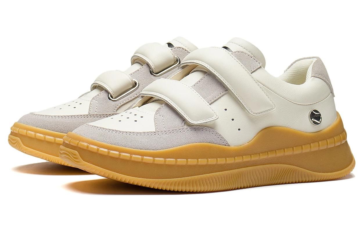 (WMNS) Li-Ning Blank Casual Sneakers 'White Grey' AGCT058-2 sold by KicksCrew product image thumbnail 3