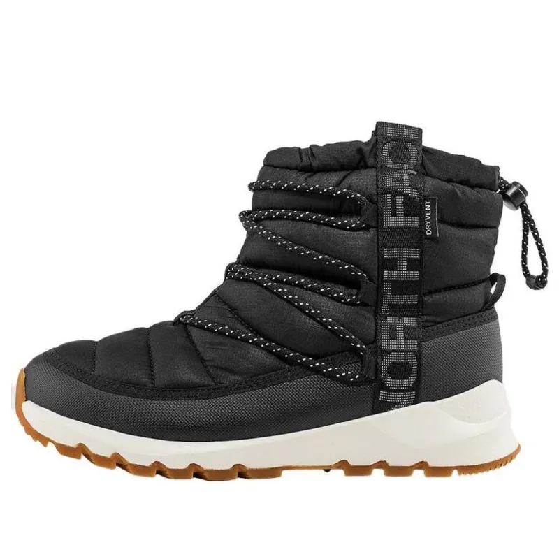 (WMNS) THE NORTH FACE ThermoBall Lace Up Waterproof Boots 'Tnf Black Whisper White' 5LWD-R0G sold by KicksCrew