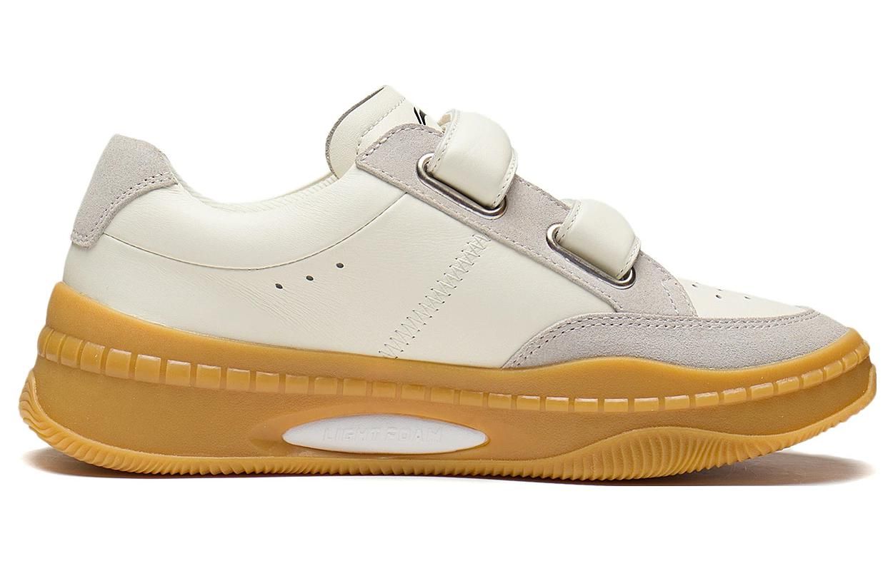 (WMNS) Li-Ning Blank Casual Sneakers 'White Grey' AGCT058-2 sold by KicksCrew product image thumbnail 2