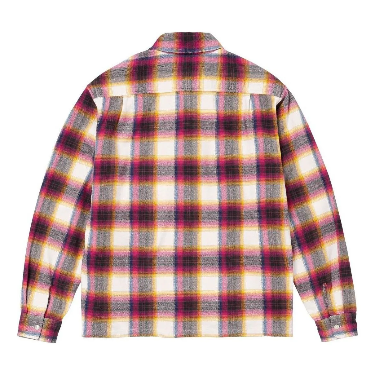 Supreme Shadow Plaid Flannel Zip Up Shirt 'Pink Black White' SUP-SS24-058 sold by KicksCrew product image thumbnail 2