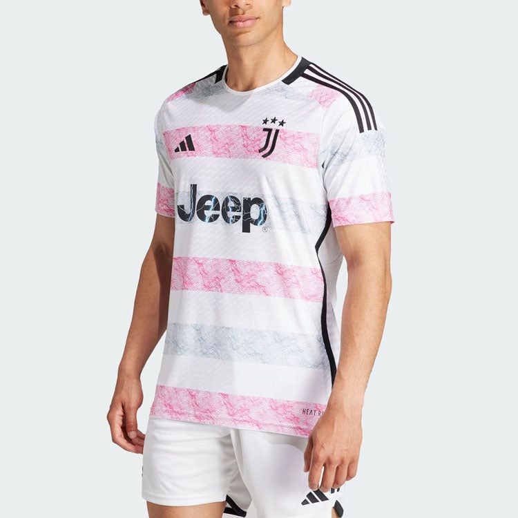 adidas Juventus 23/24 Away Authentic Jersey 'White' HR8246 sold by KicksCrew product image thumbnail 3