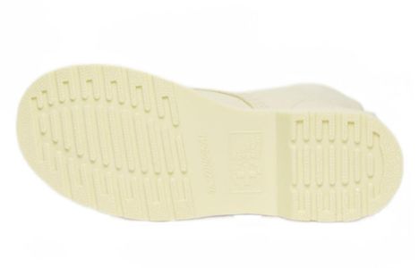 (WMNS) Dr. Martens 1460 Pascal Mono Lace Up Boots 'Cream' 27580282 sold by KicksCrew