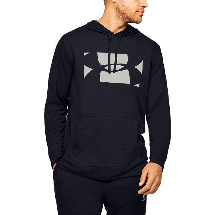 Under Armour Sportstyle Logo Hoodie 'Black' 1351576-001 sold by KicksCrew product image thumbnail 3