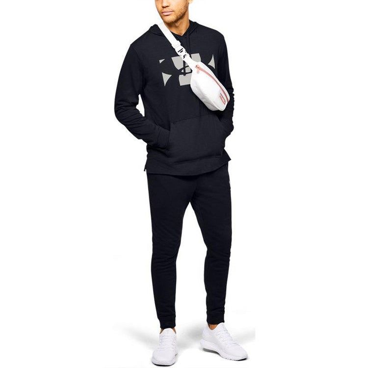 Under Armour Sportstyle Logo Hoodie 'Black' 1351576-001 sold by KicksCrew product image thumbnail 4