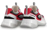 LOUIS VUITTON Run Away Pulse Sneakers 'White Red Black; 1A5YSV sold by KicksCrew