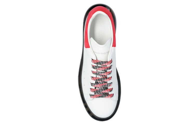 (WMNS) Alexander McQueen Oversized Transparent 'White Red' 611698WHXMA9629 sold by KicksCrew product image thumbnail 4