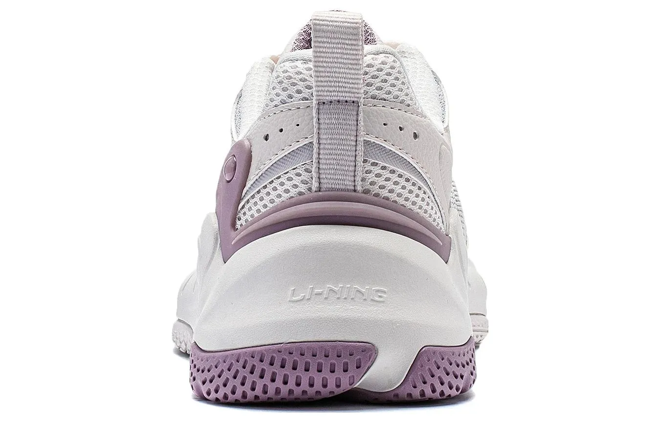 (WMNS) Li-Ning Coconut 'White Grey Purple' AGCT392-3 sold by KicksCrew product image thumbnail 5