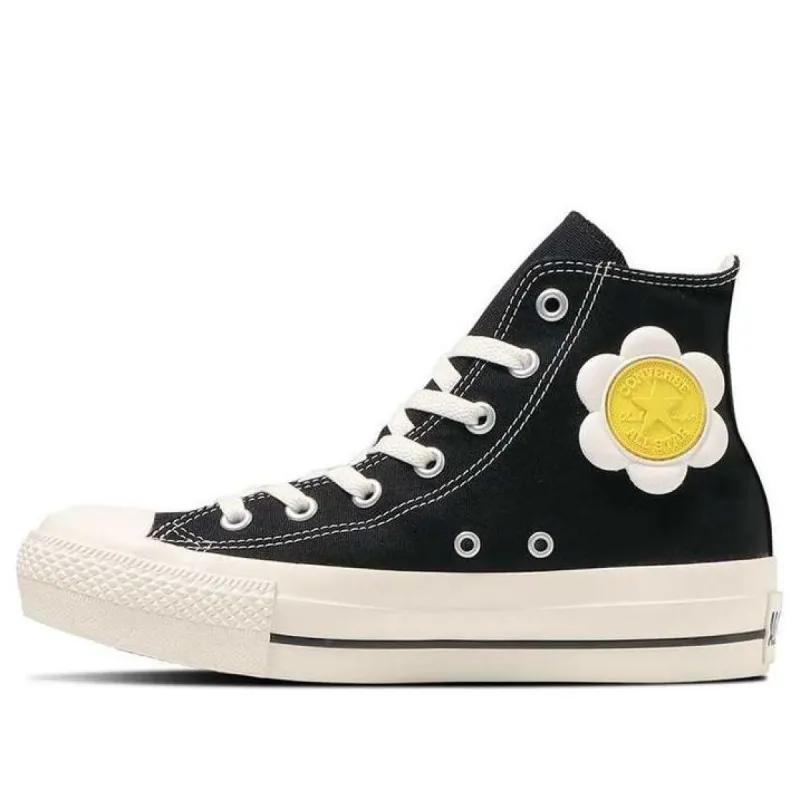 (WMNS) Converse All Star PLTS Flowerpatch High Top 'Black' 31311052 sold by KicksCrew