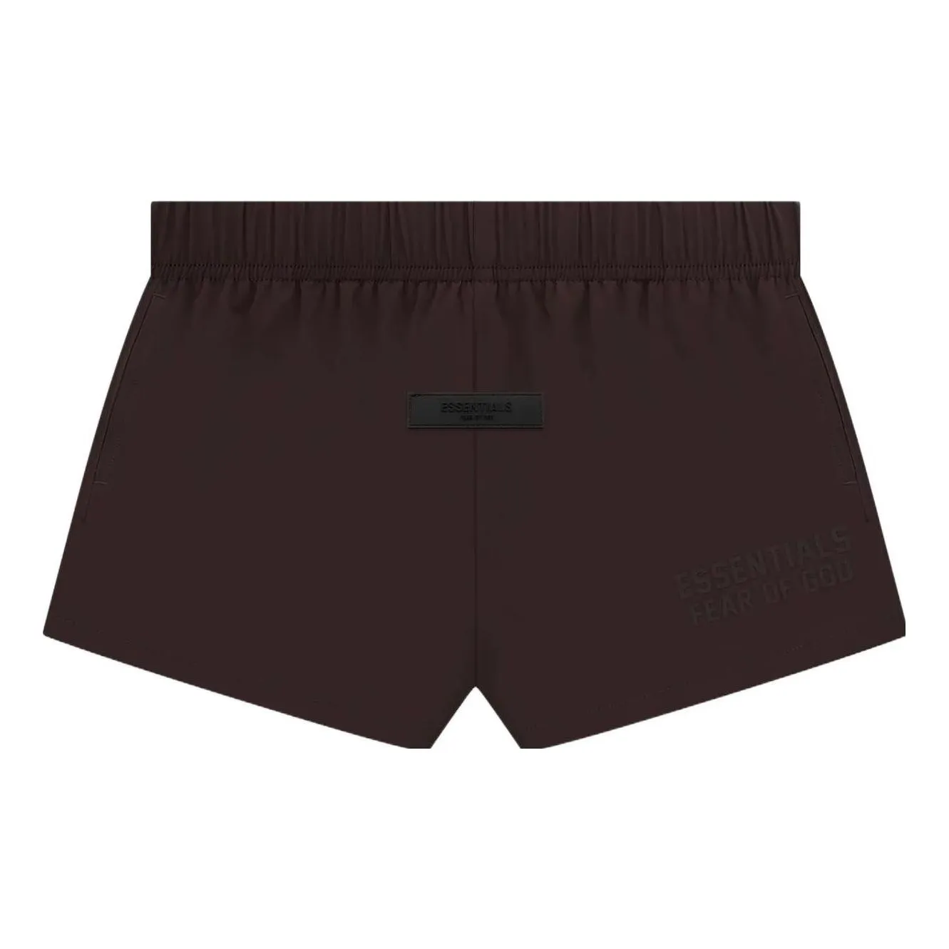 (WMNS) Fear of God Essentials SS23 Running Nylon Short 'Plum' FOG-SS23-263 sold by KicksCrew
