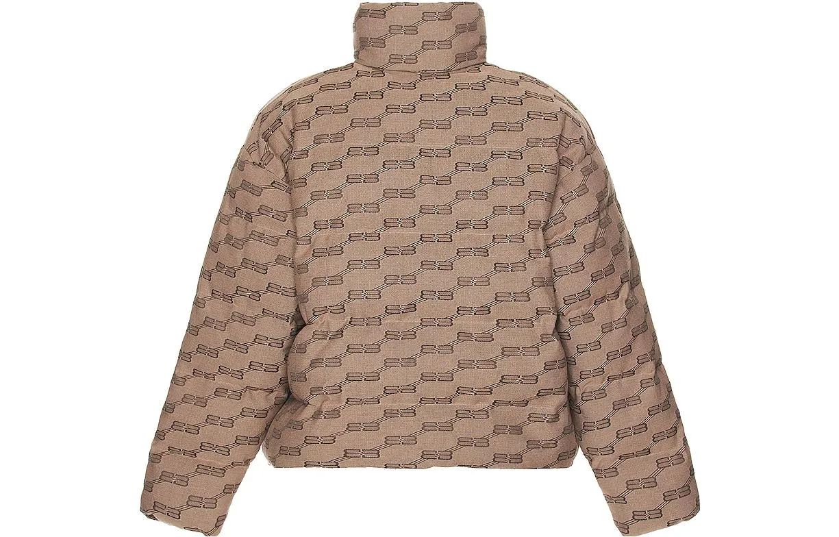 Balenciaga BB Monogram Puffer Jacket 'Beige Brown' 681885TML339378 sold by KicksCrew product image thumbnail 2