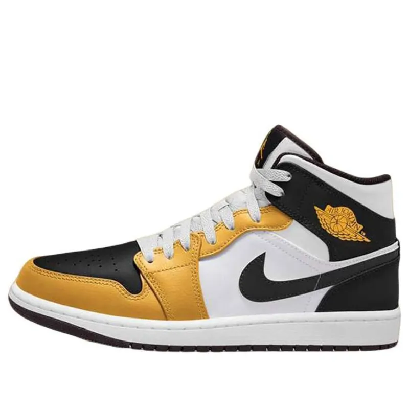 Air Jordan 1 Mid 'Yellow Ochre' DQ8426-701 sold by KicksCrew