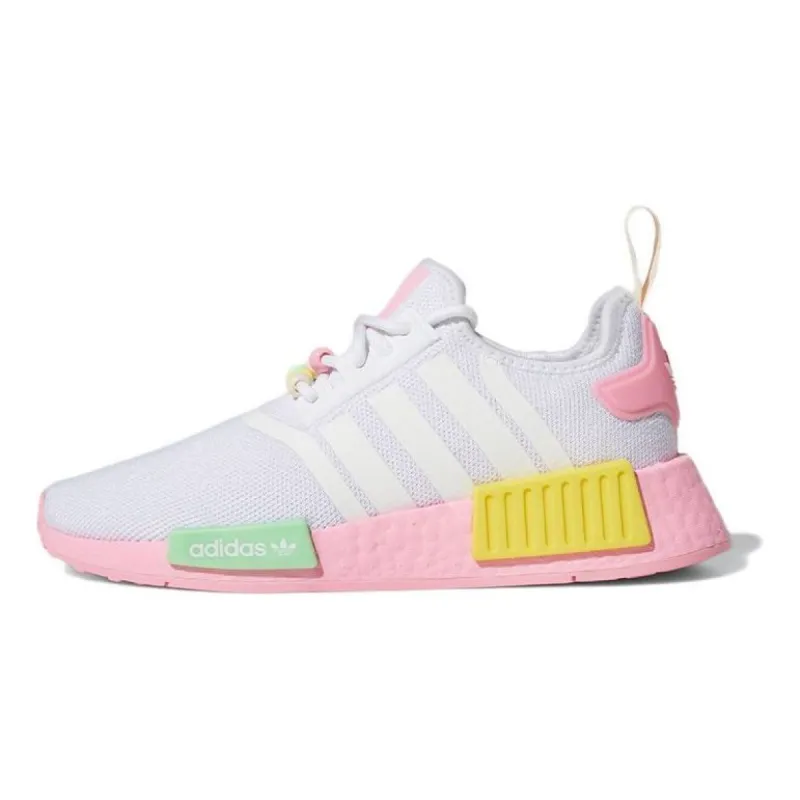 (GS) adidas NMD_R1 'White Beam Pink' HP7882 sold by KicksCrew