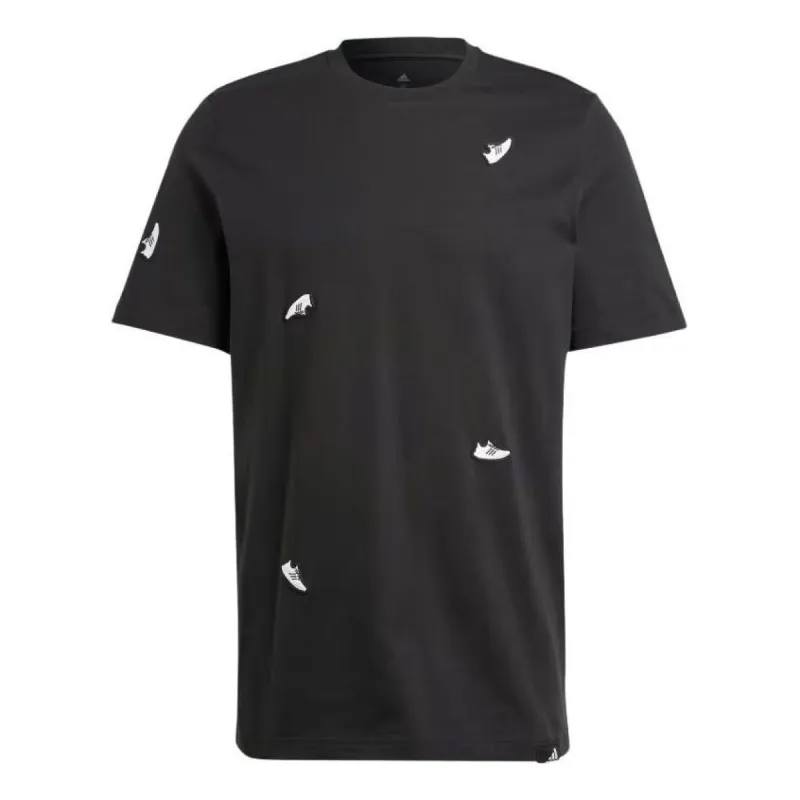 adidas Sportswear Undeniable T-shirt 'Black' IL5384 sold by KicksCrew