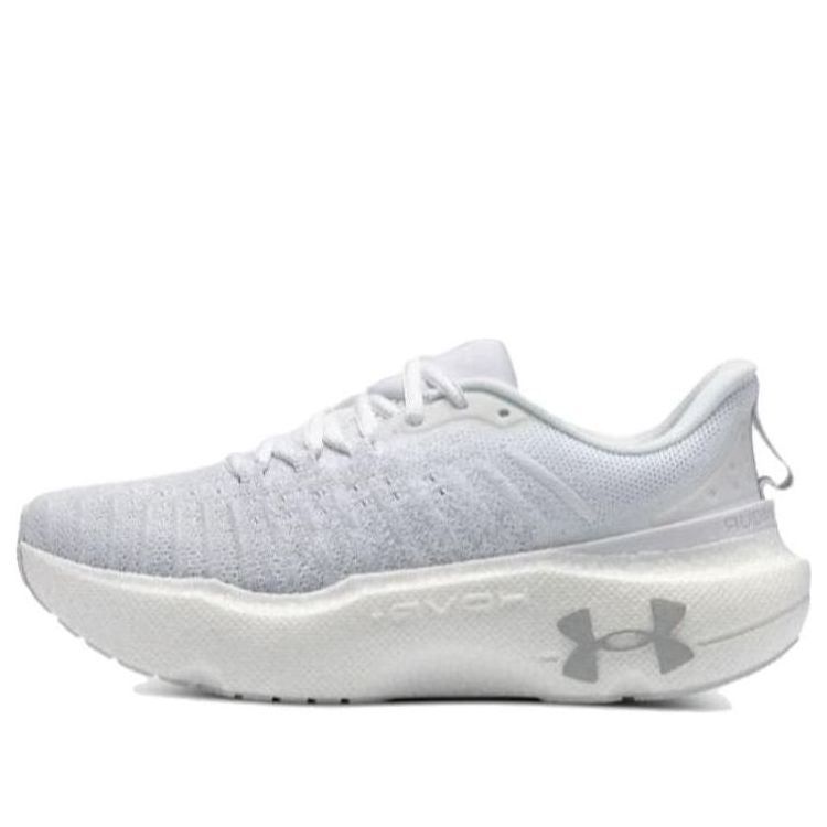 (WMNS) Under Armour Infinite Elite Running Shoes 'White Grey' 3027199-100 sold by KicksCrew