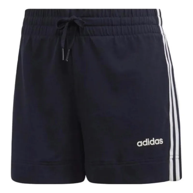 (WMNS) adidas Essentials 3-Stripes Shorts Asia Sizing 'Black' DU0671 sold by KicksCrew