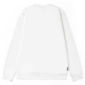 Li-Ning Basic Logo Sweatshirt 'White' AWDS795-2 sold by KicksCrew