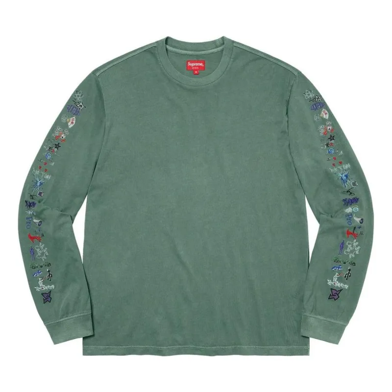 Supreme SS23 Week8 Aoi Icons Sweater 'Green' SUP-SS23-159 sold by KicksCrew