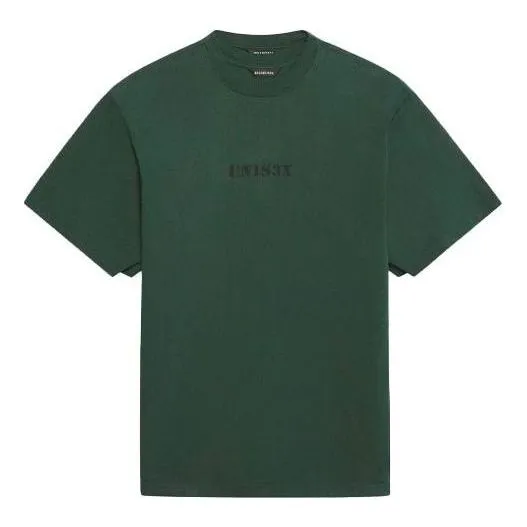 Balenciaga UNISEX-Print T-Shirt Large Fit 'Green' 657059TKV973010 sold by KicksCrew