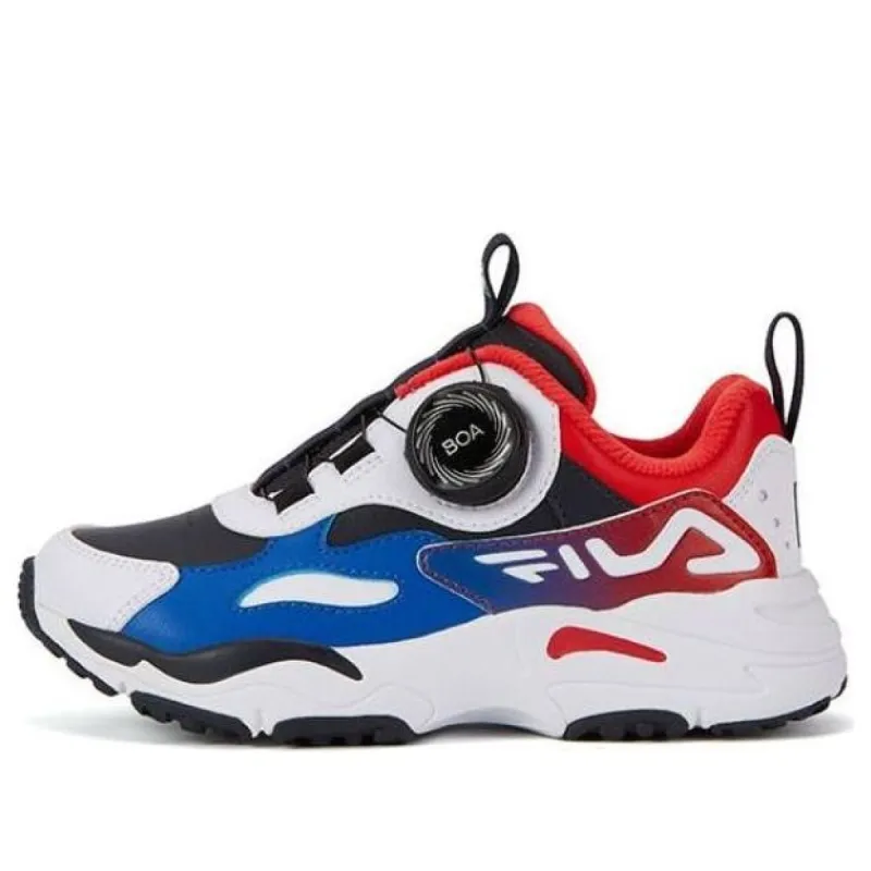 (PS) FILA BOA Running Shoes 'White Blue Red' K54B241191PNR sold by KicksCrew