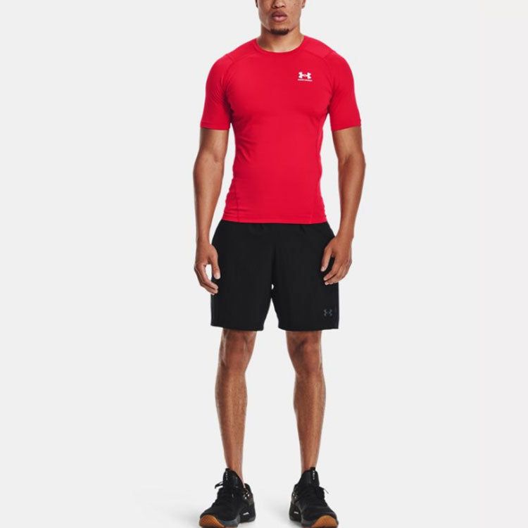 Under Armour HeatGear Training T-shirt 'Red' 1361518-600 sold by KicksCrew product image thumbnail 2