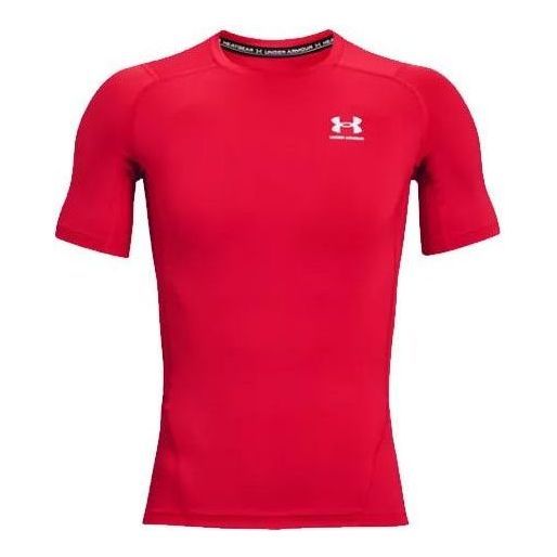 Under Armour HeatGear Training T-shirt 'Red' 1361518-600 sold by KicksCrew