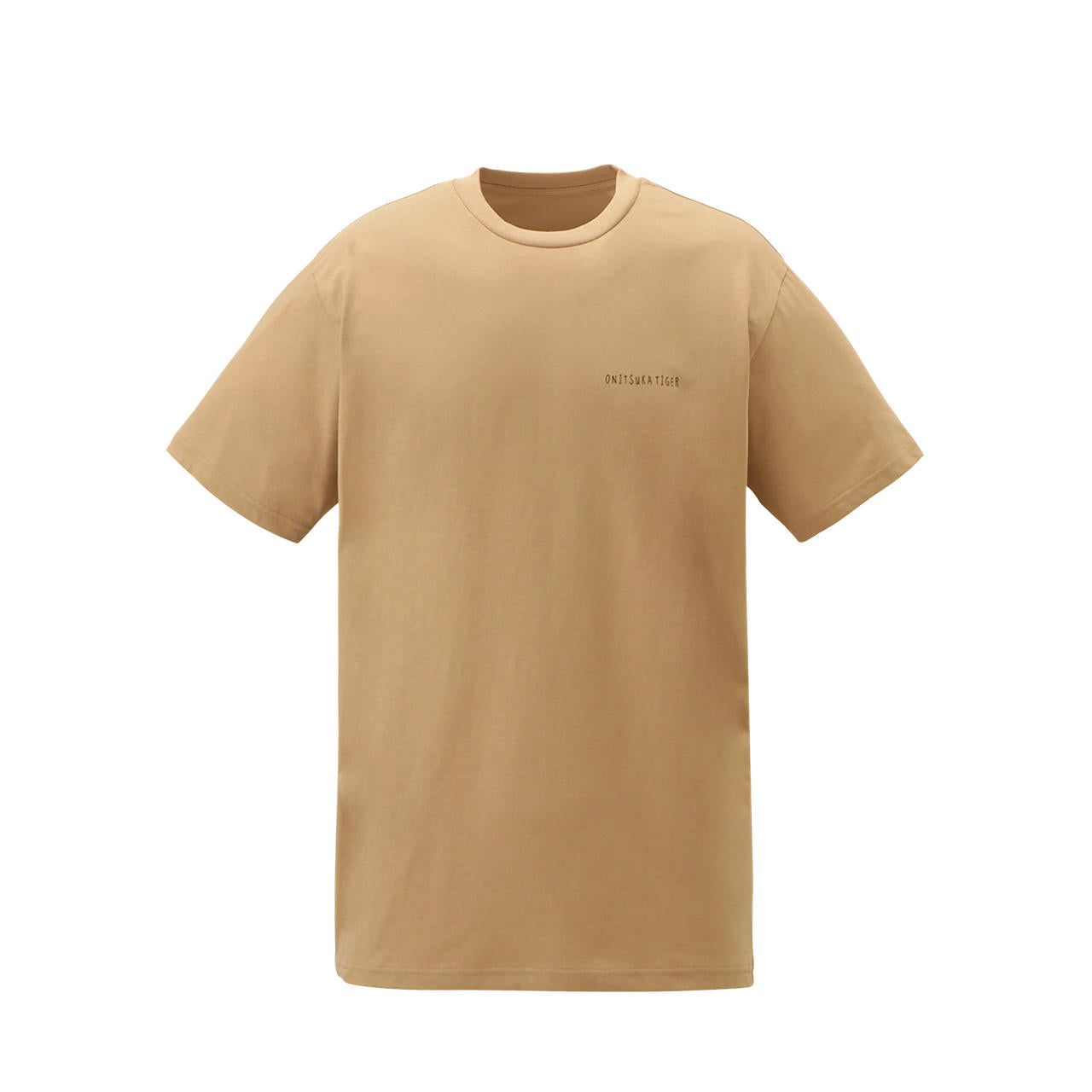 Onitsuka Tiger Logo Tee 'Khaki' 2183B181-250 sold by KicksCrew product image thumbnail 2