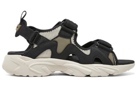 Skechers Dlites Sandel 'Black Beige' 894228-TPBK sold by KicksCrew