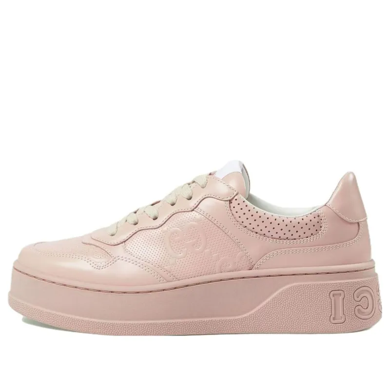(WMNS) GUCCI GG Supreme Sneaker 'Pale Pink Embossed' 700775-1XL10-6910 sold by KicksCrew