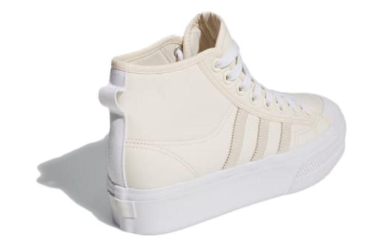 (WMNS) adidas Nizza Platform Mid 'Wonder White' IG5065 sold by KicksCrew product image thumbnail 4