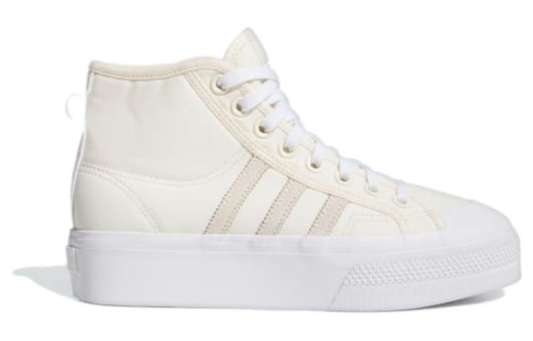 (WMNS) adidas Nizza Platform Mid 'Wonder White' IG5065 sold by KicksCrew product image thumbnail 2