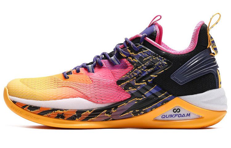 361 x Aaron Gordon QU!K Basketball Shoes 'Orange Black Pink' 572021115-26 sold by KicksCrew product image thumbnail 2