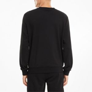 Puma Modern Basics Crewneck Sweatshirt 'Black Grey' 588799-01 sold by KicksCrew