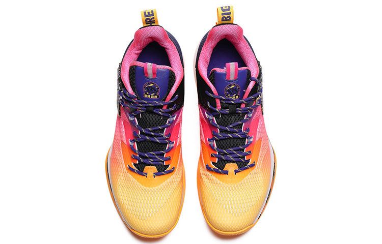 361 x Aaron Gordon QU!K Basketball Shoes 'Orange Black Pink' 572021115-26 sold by KicksCrew product image thumbnail 4