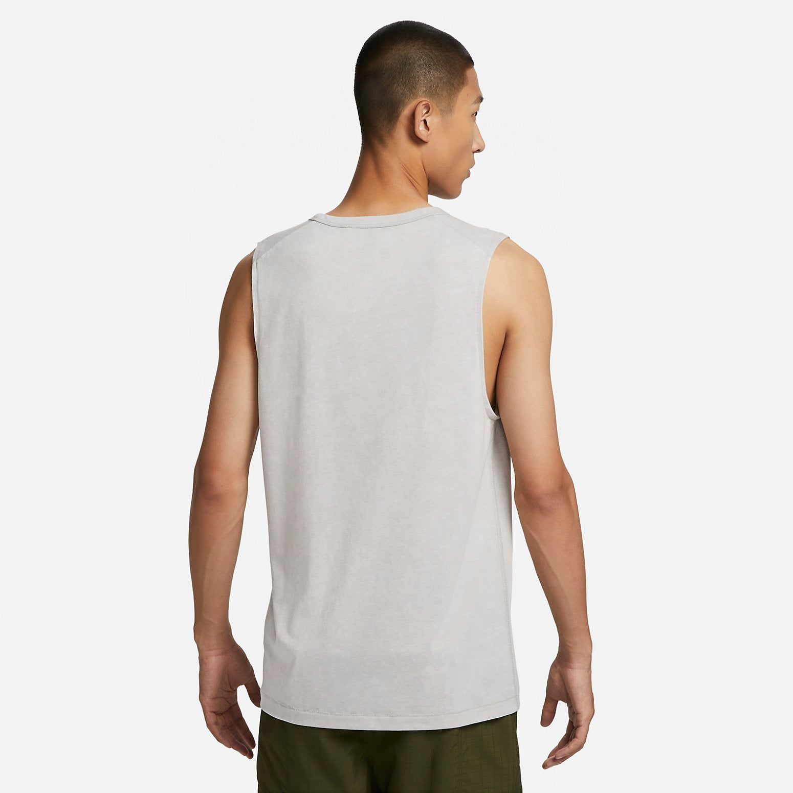 Nike Dri-FIT Training Gym Tank Top 'Grey' DX0909-012 sold by KicksCrew product image thumbnail 3